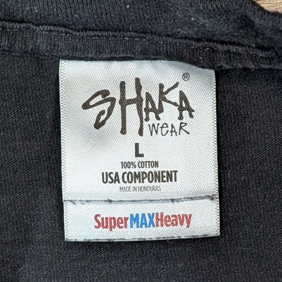 La Blue Girl X Tokyo Kid T-shirt 2023 Black Size Large Shaka Tee Anime 21x29.5 - Picture 3 of 7